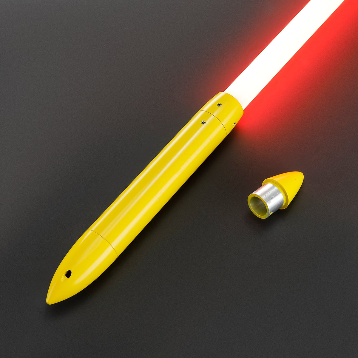 Rapierificsaber Lightsaber Flow Bullet Design Light Saber 7/8 Inch Metal Hilt 30.6CM