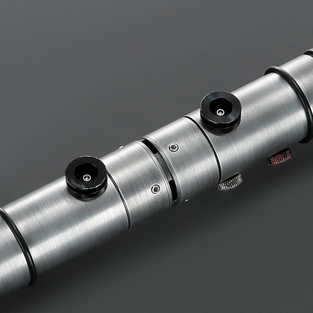 Rapierificsaber Lightsaber Maul DM Saber Double Bladed Red Lightsaber Two Weathered Hilts Two Blades Hilt 57.5CM