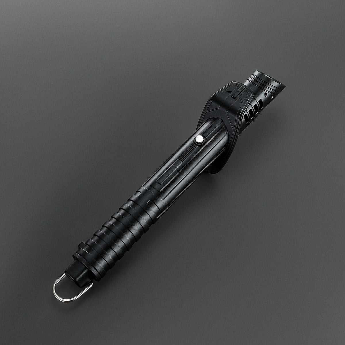 Rapierificsaber Lightsaber Custom Mandalorian Darksaber SE Lightsaber Affordable Version Metal Hilt