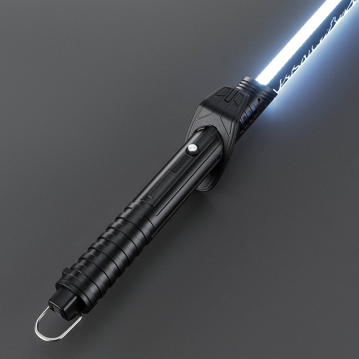 Rapierificsaber Lightsaber Custom Mandalorian Darksaber SE Lightsaber Affordable Version Metal Hilt