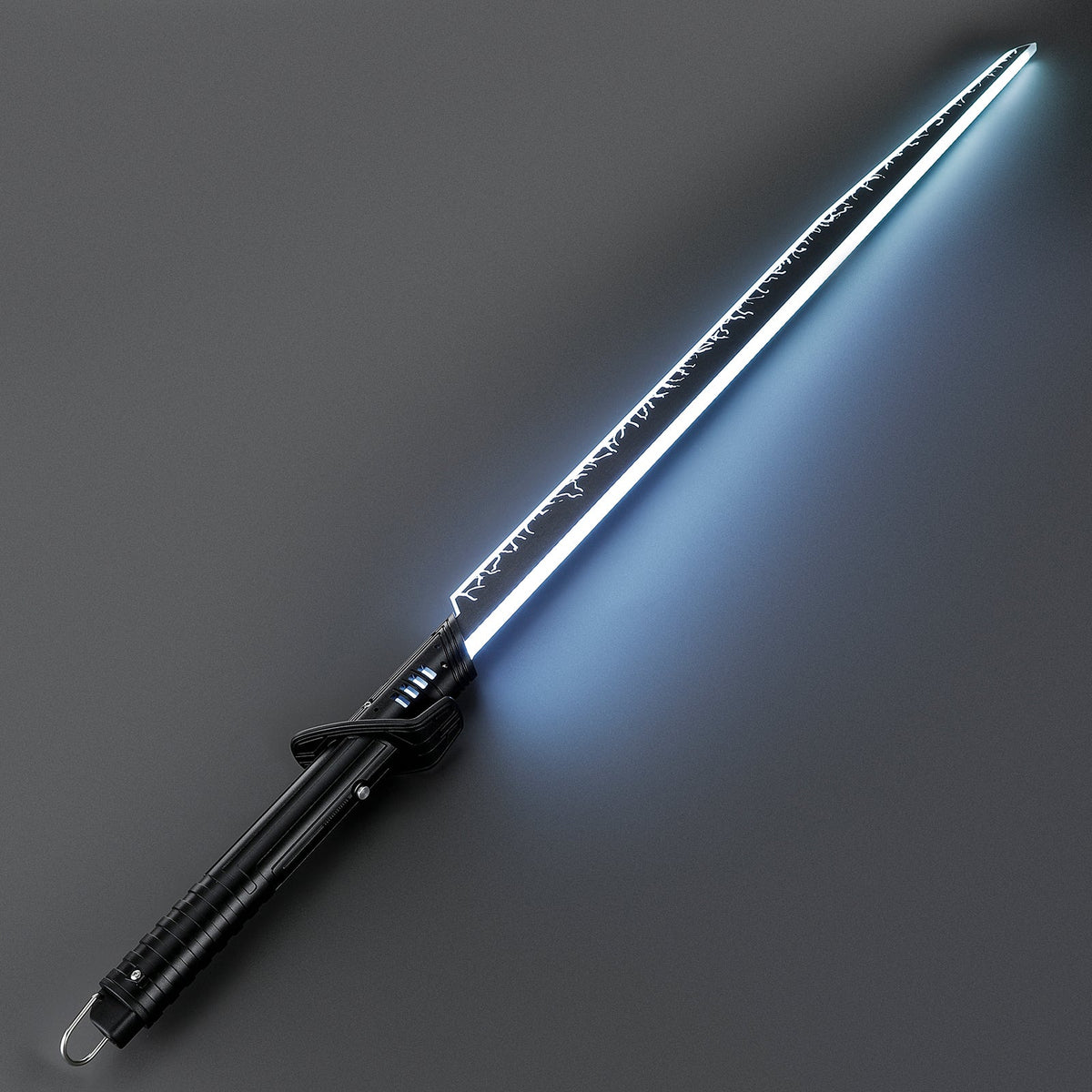 Rapierificsaber Lightsaber Custom Mandalorian Darksaber SE Lightsaber Affordable Version Metal Hilt