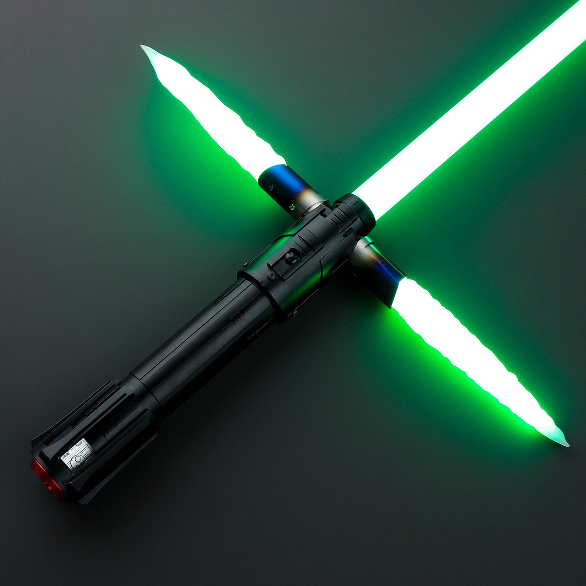 Rapierificsaber Lightsaber Crossguard KR Ren Light Saber Red KR Black Series XENO V3
