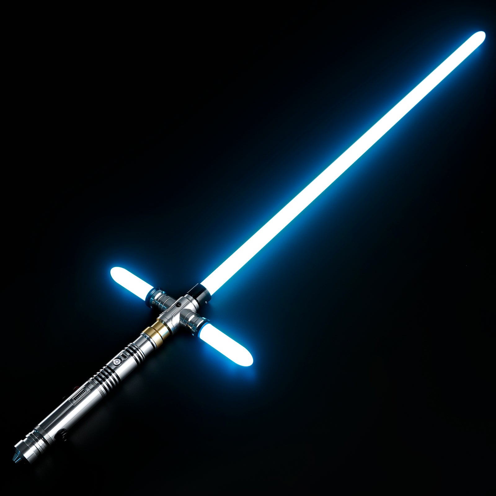 Rapierificsaber Lightsaber Crossguard Three Blades Light Saber Xenopixel V3 Main Hilt 36.5CM