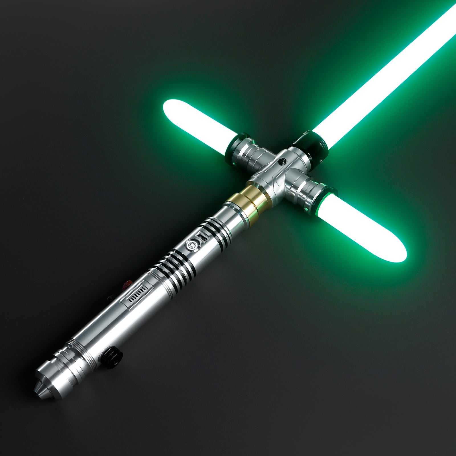 Rapierificsaber Lightsaber Crossguard Three Blades Light Saber Xenopixel V3 Main Hilt 36.5CM