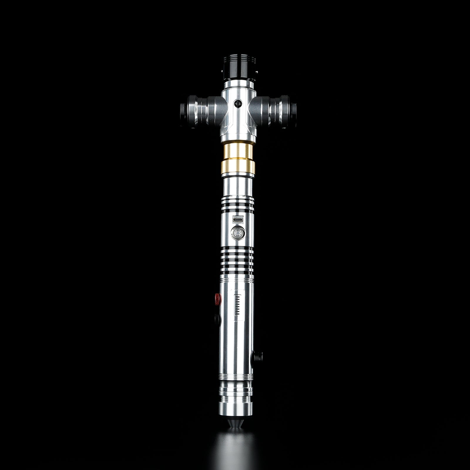 Rapierificsaber Lightsaber Crossguard Three Blades Light Saber Xenopixel V3 Main Hilt 36.5CM