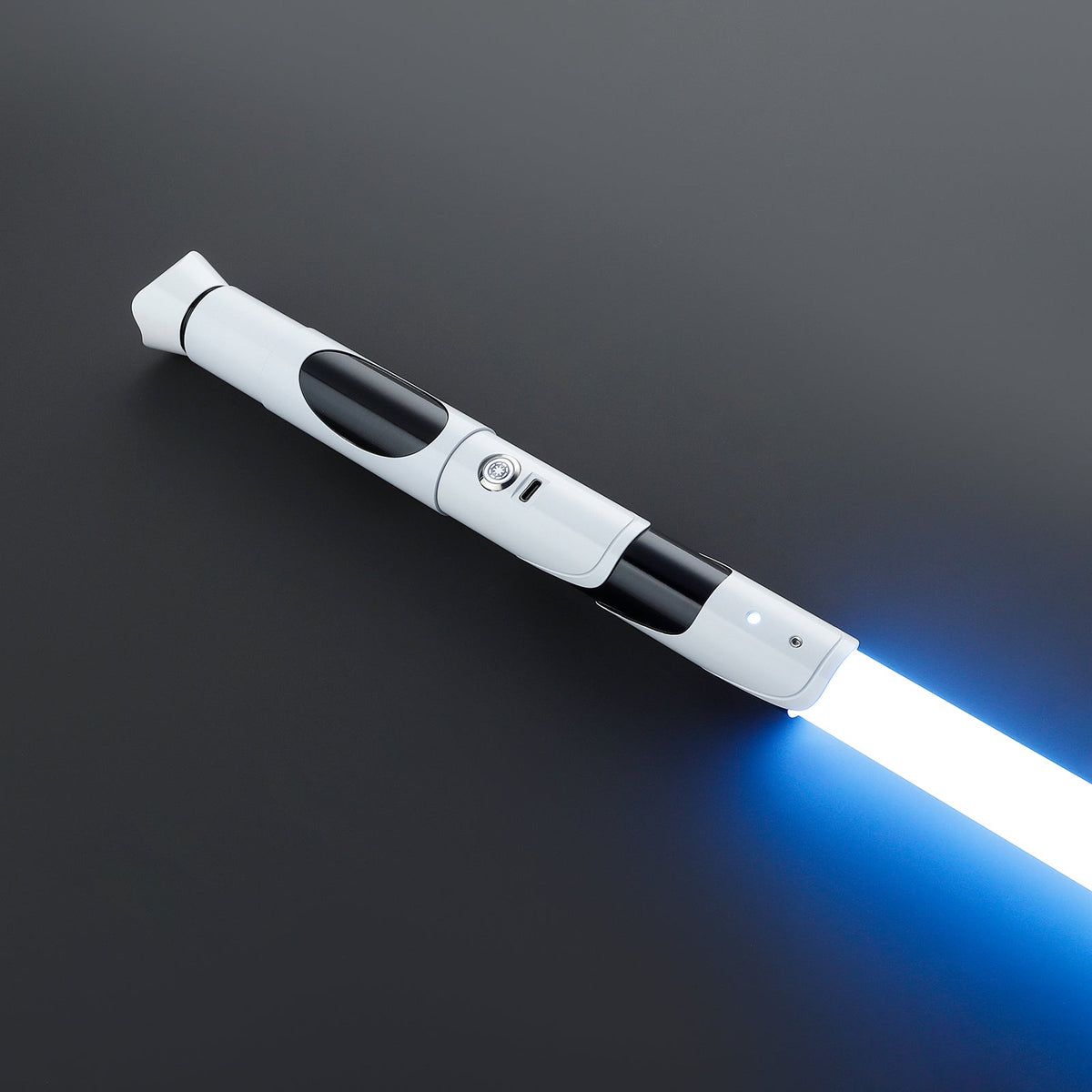 Rapierificsaber Lightsaber HX Series White Lightsaber Bluetooth Xeno V3 Core Hilt 29CM