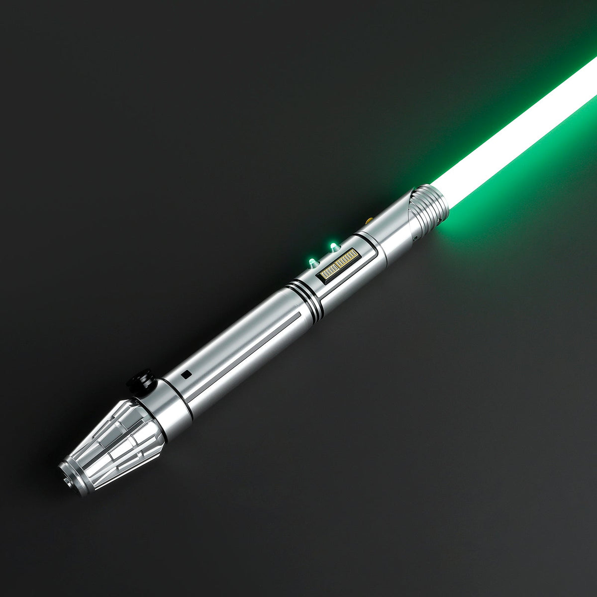 Rapierificsaber Lightsaber Master KB-S Kelleran Beq Light Saber Inspired Xenopixel V3 Pogo Core Custom Hilt 32.2CM