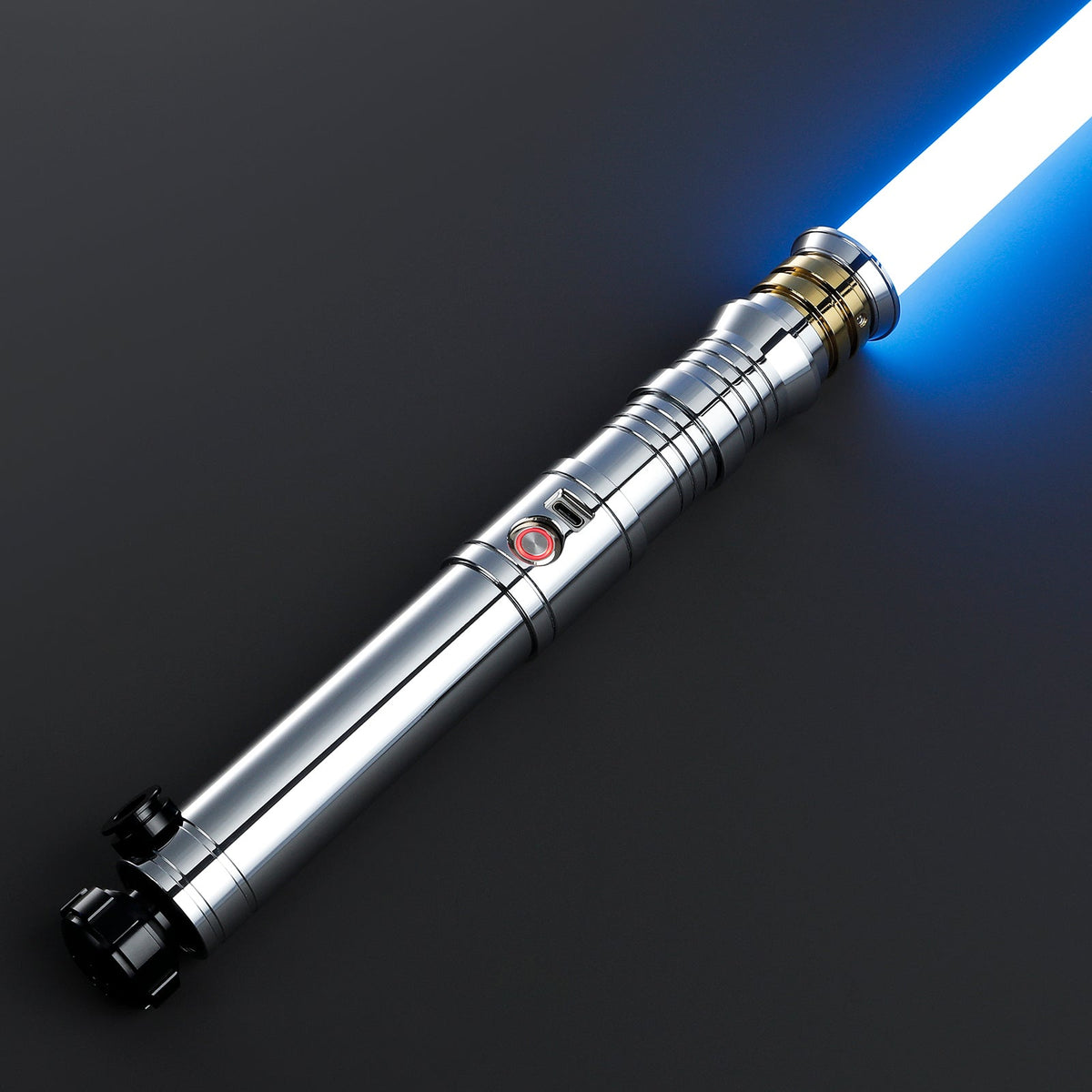 Rapierificsaber® Lightsaber Revan RVS Light Saber Red Dark Side Metal Hilt 28.8CM