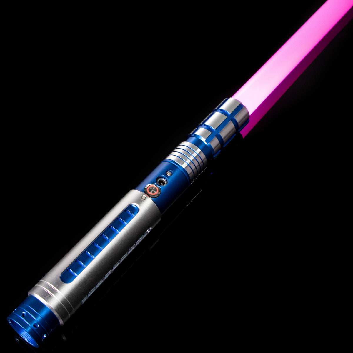 Rapierificsaber Lightsaber Dual Tone Light Saber Infinite Color Chaging with 34 Sound Fonts Hilt 29CM