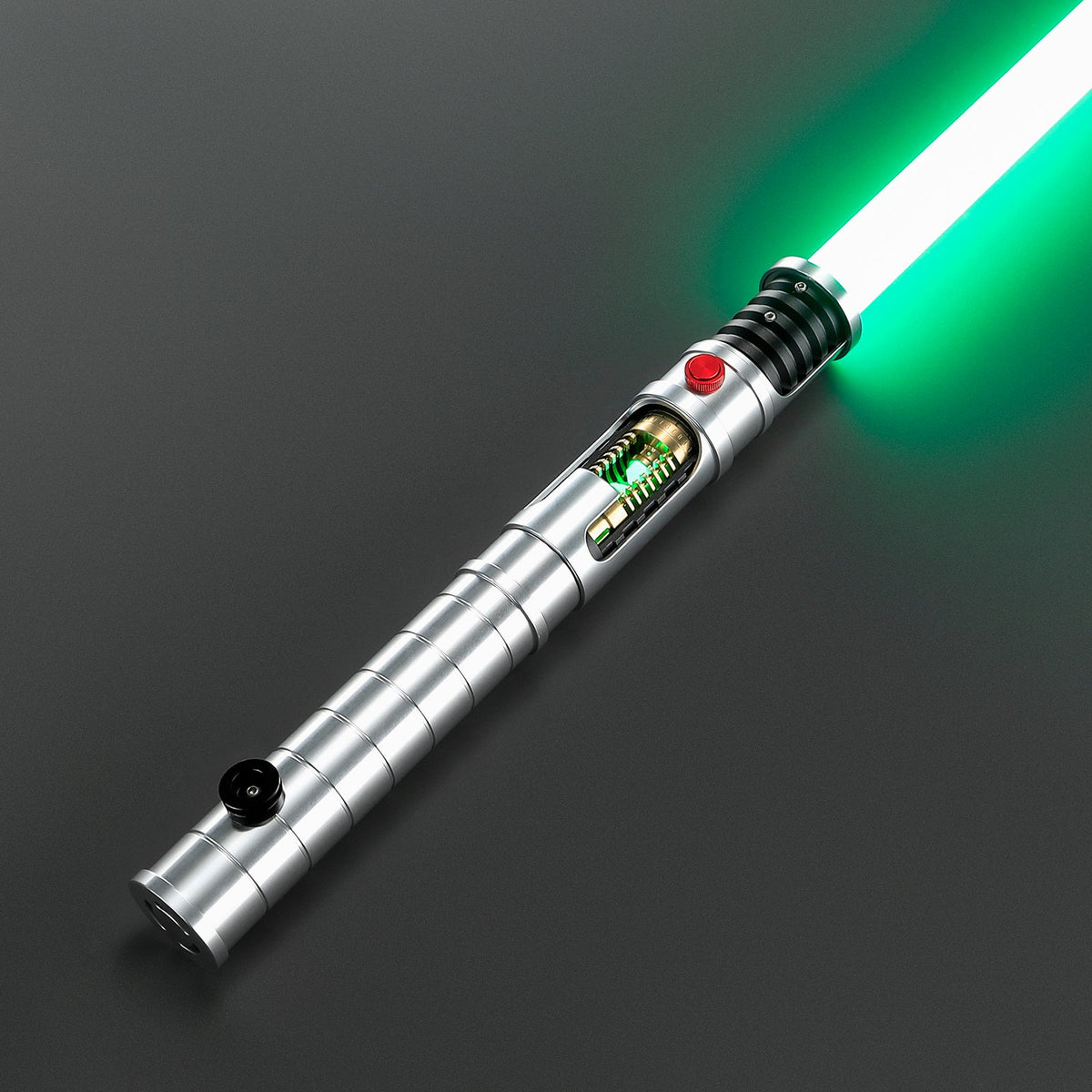 Rapierificsaber Quinlan Vos's Crystal Lightsaber Bluetooth App Control Neopixel Blade Hilt 31CM