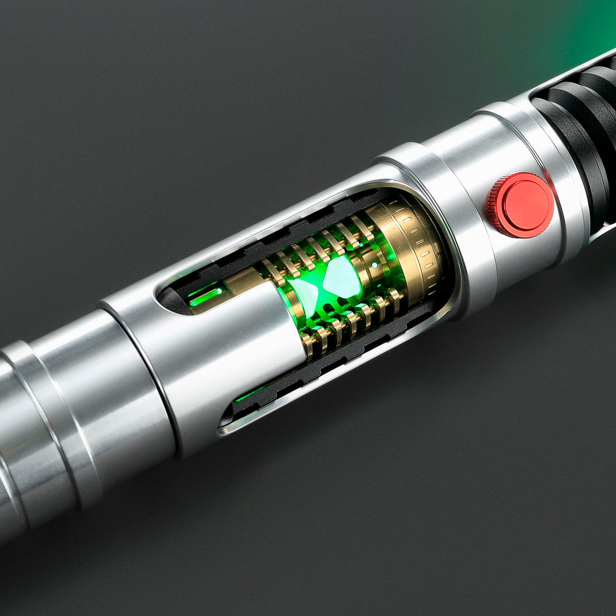 Rapierificsaber Quinlan Vos's Crystal Lightsaber Bluetooth App Control Neopixel Blade Hilt 31CM