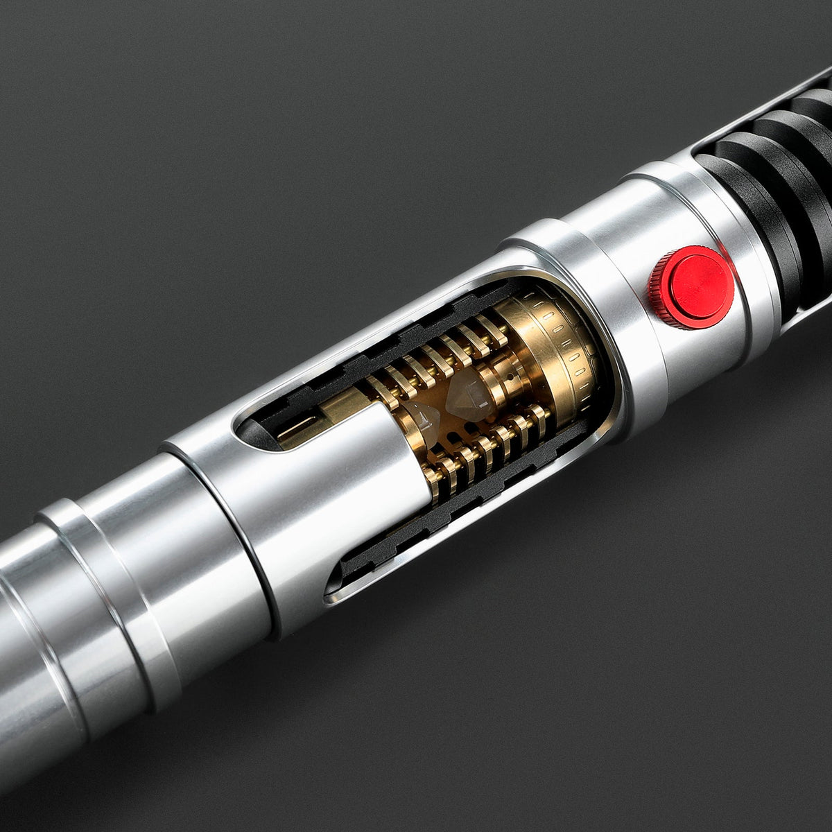 Rapierificsaber Quinlan Vos's Crystal Lightsaber Bluetooth App Control Neopixel Blade Hilt 31CM
