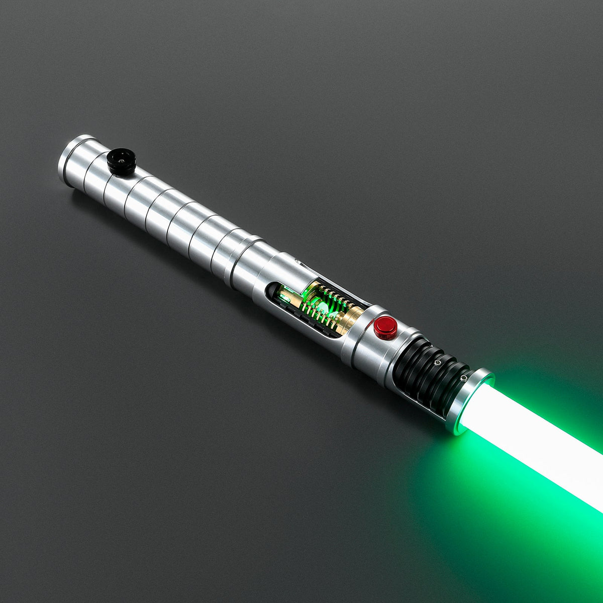 Rapierificsaber Quinlan Vos's Crystal Lightsaber Bluetooth App Control Neopixel Blade Hilt 31CM