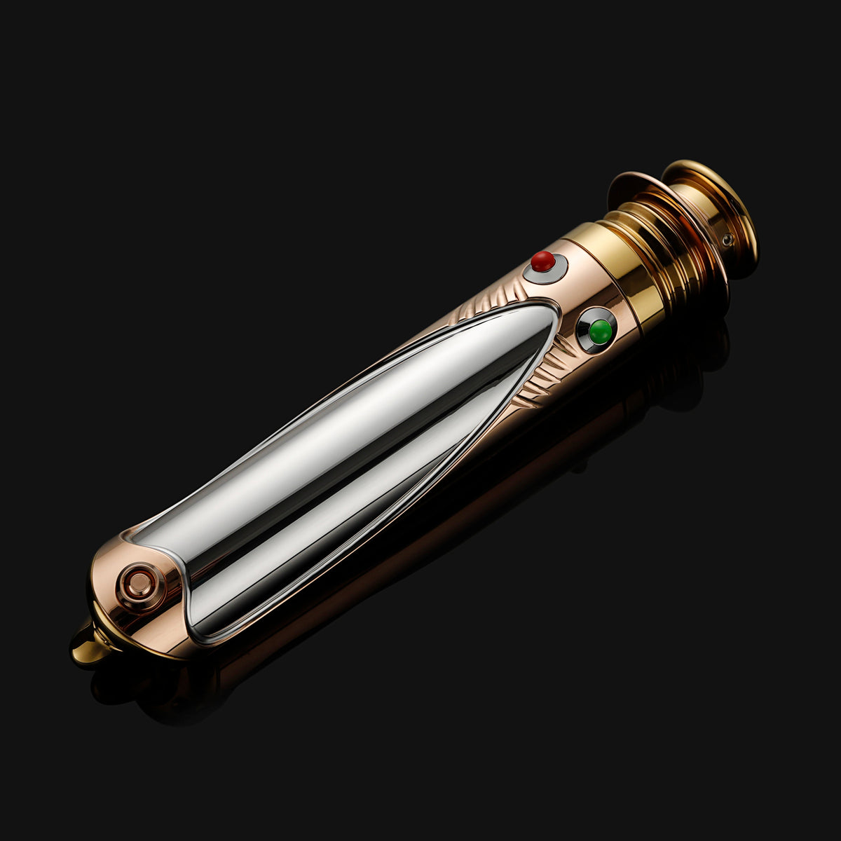 Rapierificsaber Lightsaber Emperor Darth Sidious DS Sith Black Emperor Palpatine Light Saber Red Short Hilt 21.5CM
