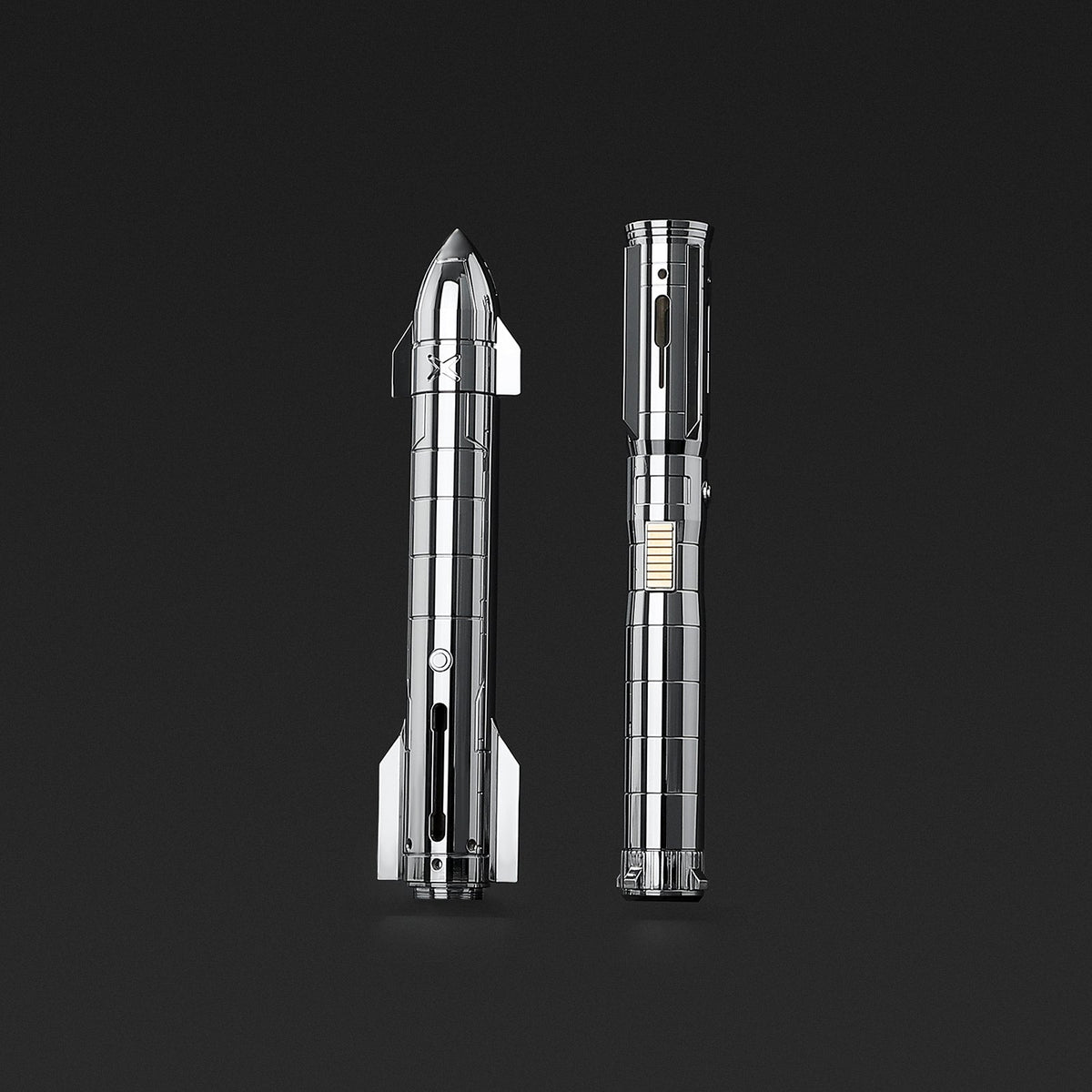 Rapierificsaber Rocketship Design Inspired Custom Lightsaber