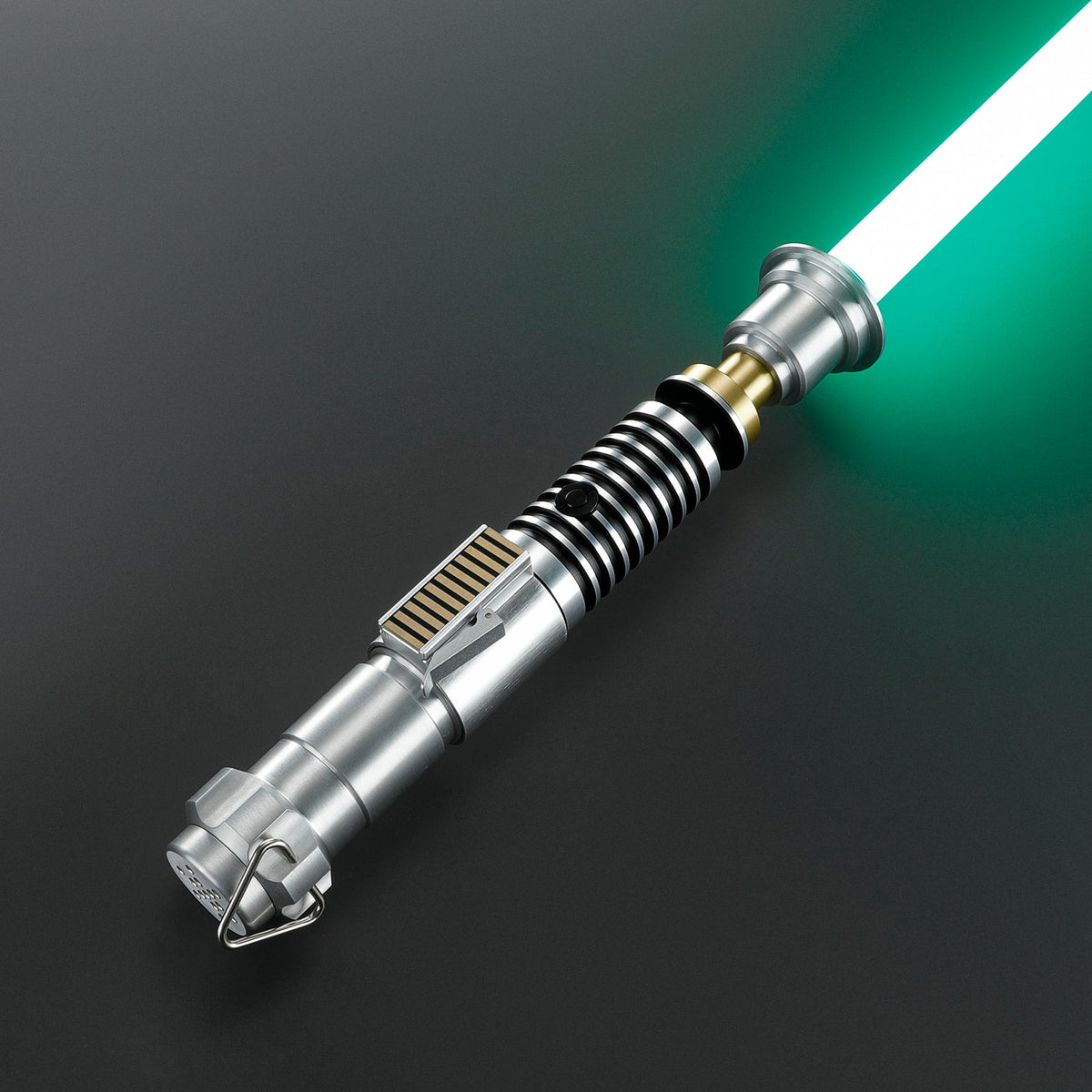 Rapierificsaber Lightsaber LUKE LSW V2 Eco POGO Core Green Light Saber FX Heavy Dueling Hilt 27.3CM