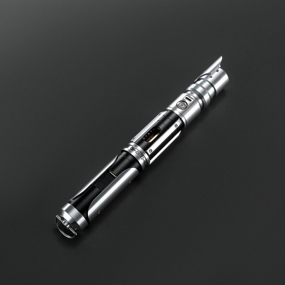 Rapierificsaber Original Lightsaber LED Screen Crystal Saber Hilt 31CM