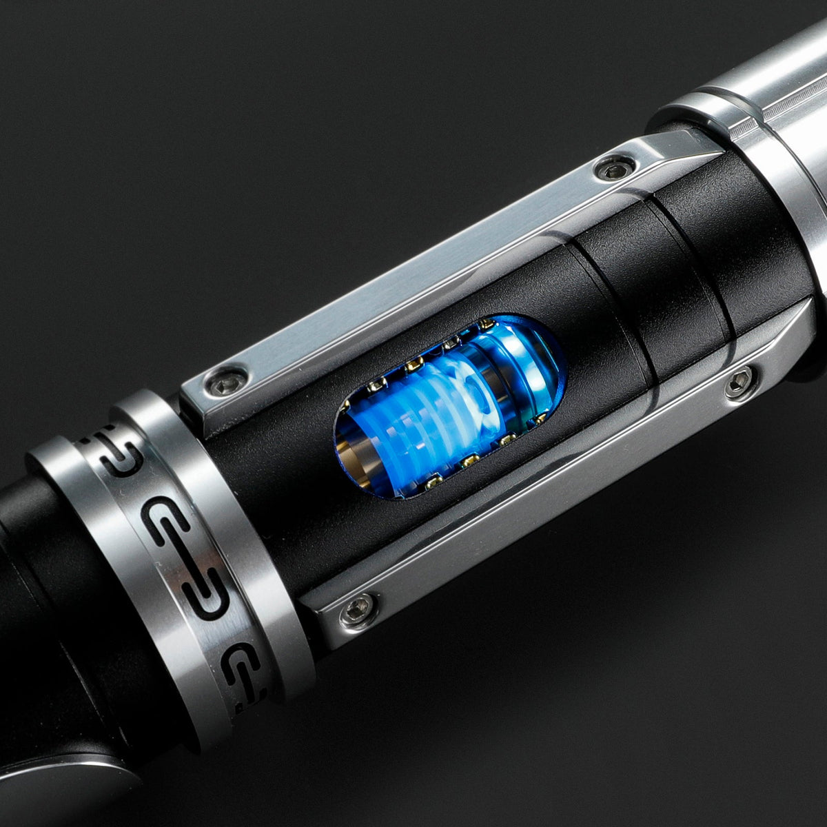 Rapierificsaber Original Lightsaber LED Screen Crystal Saber Hilt 31CM