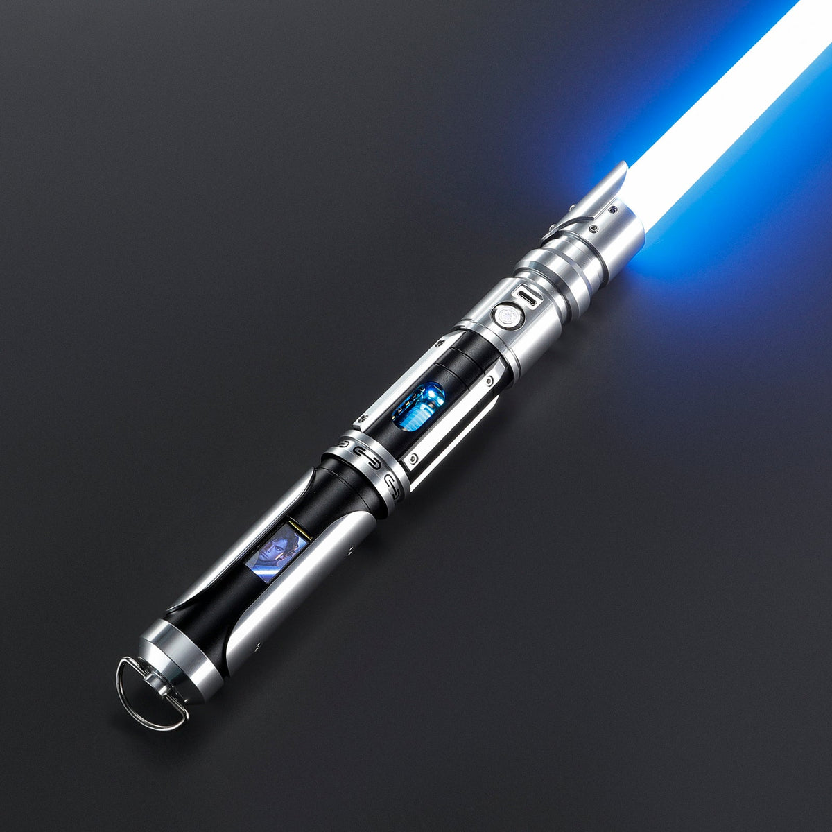 Rapierificsaber Original Lightsaber LED Screen Crystal Saber Hilt 31CM