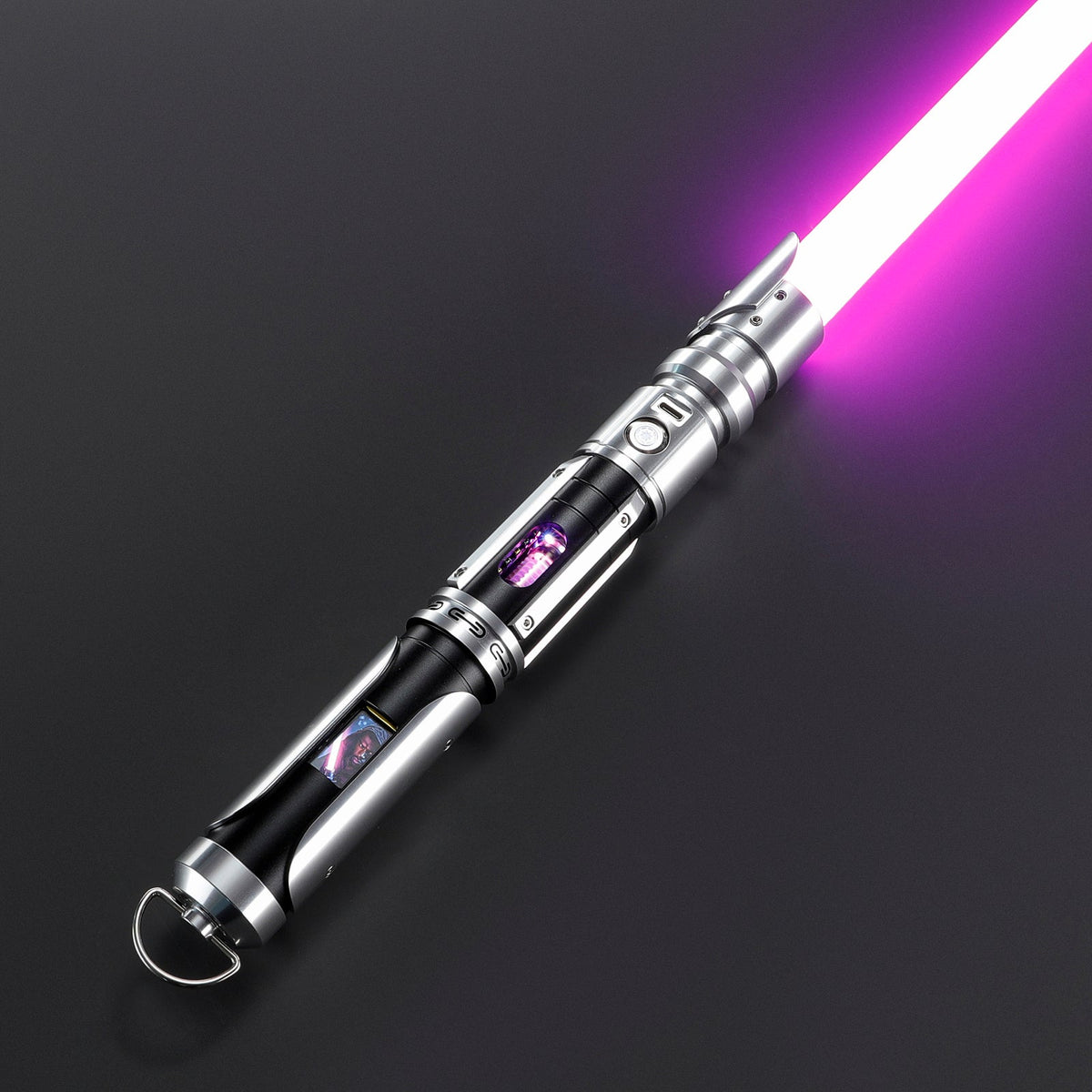 Rapierificsaber Original Lightsaber LED Screen Crystal Saber Hilt 31CM