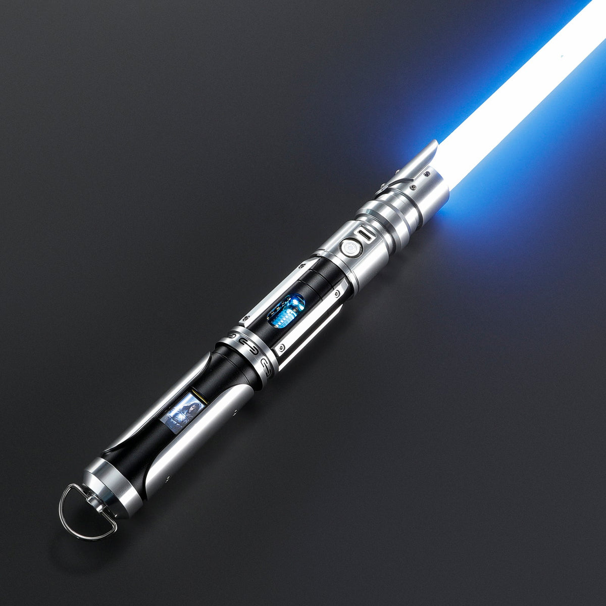 Rapierificsaber Original Lightsaber LED Screen Crystal Saber Hilt 31CM