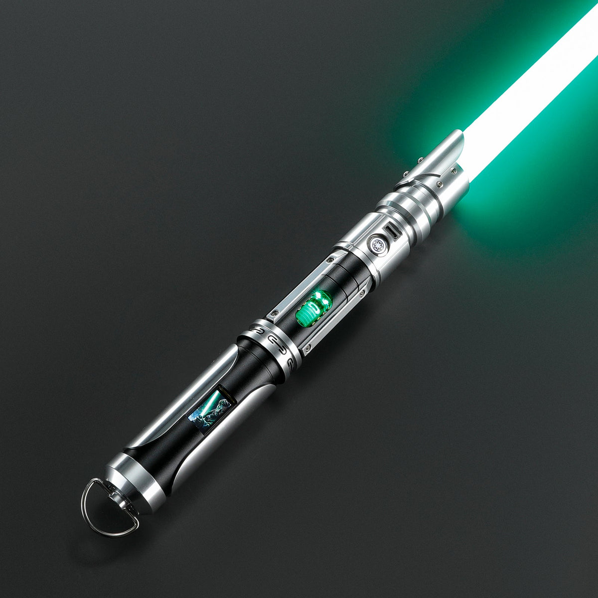 Rapierificsaber Original Lightsaber LED Screen Crystal Saber Hilt 31CM