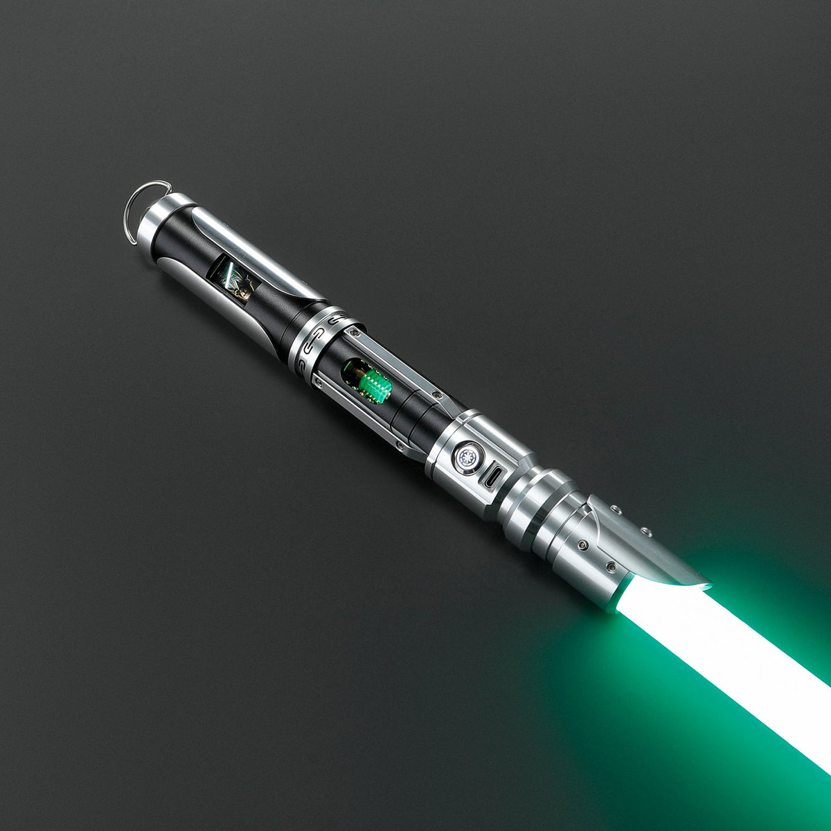 Rapierificsaber Original Lightsaber LED Screen Crystal Saber Hilt 31CM
