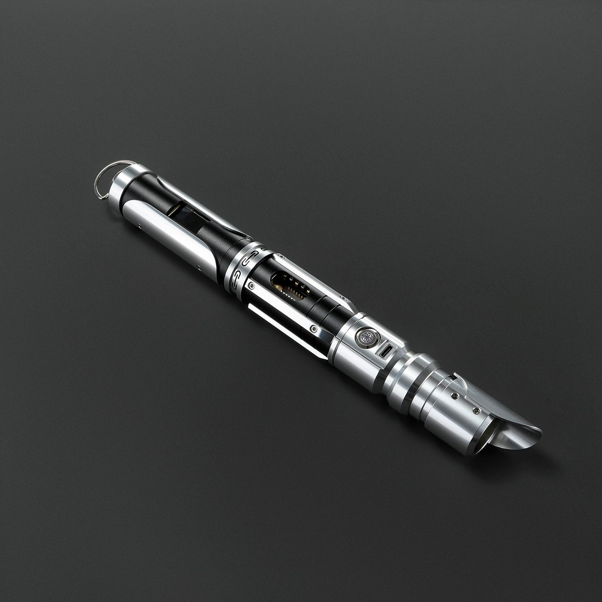 Rapierificsaber Original Lightsaber LED Screen Crystal Saber Hilt 31CM