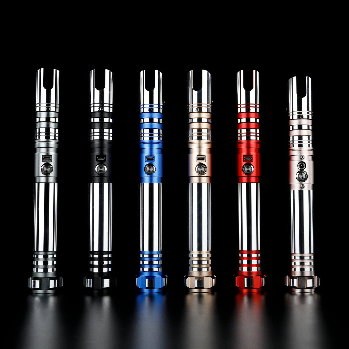 Rapierificsaber Lightsaber Force FX Light Saber with Xenopixel V3 Core Hot Saber Metal Hilt 26CM