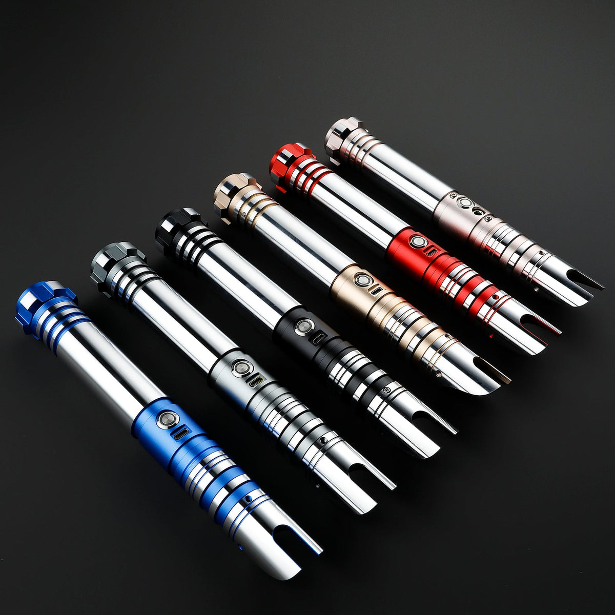 Rapierificsaber Lightsaber Force FX Light Saber with Xenopixel V3 Core Hot Saber Metal Hilt 26CM