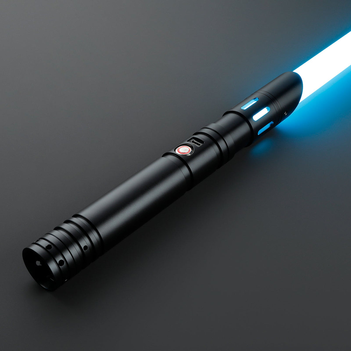 Rapierificsaber Lightsaber RGB Baselit Dual Lightsaber Hilt 27.5CM