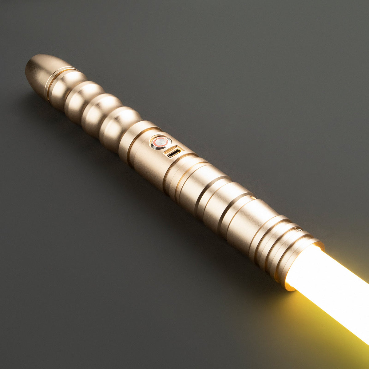 Rapierificsaber Lightsaber Combat Heavy Dueling FX Light Saber Bluetooth Connectable Hilt 27CM