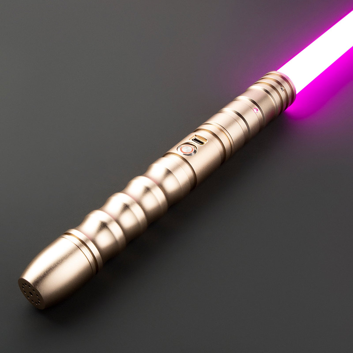 Rapierificsaber Lightsaber Combat Heavy Dueling FX Light Saber Bluetooth Connectable Hilt 27CM