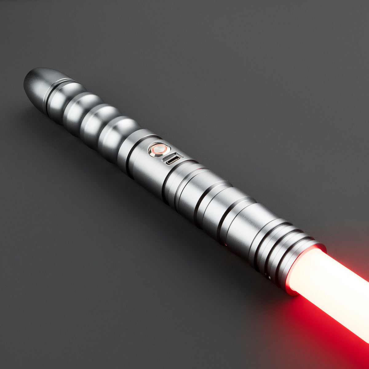 Rapierificsaber Lightsaber Combat Heavy Dueling FX Light Saber Bluetooth Connectable Hilt 27CM