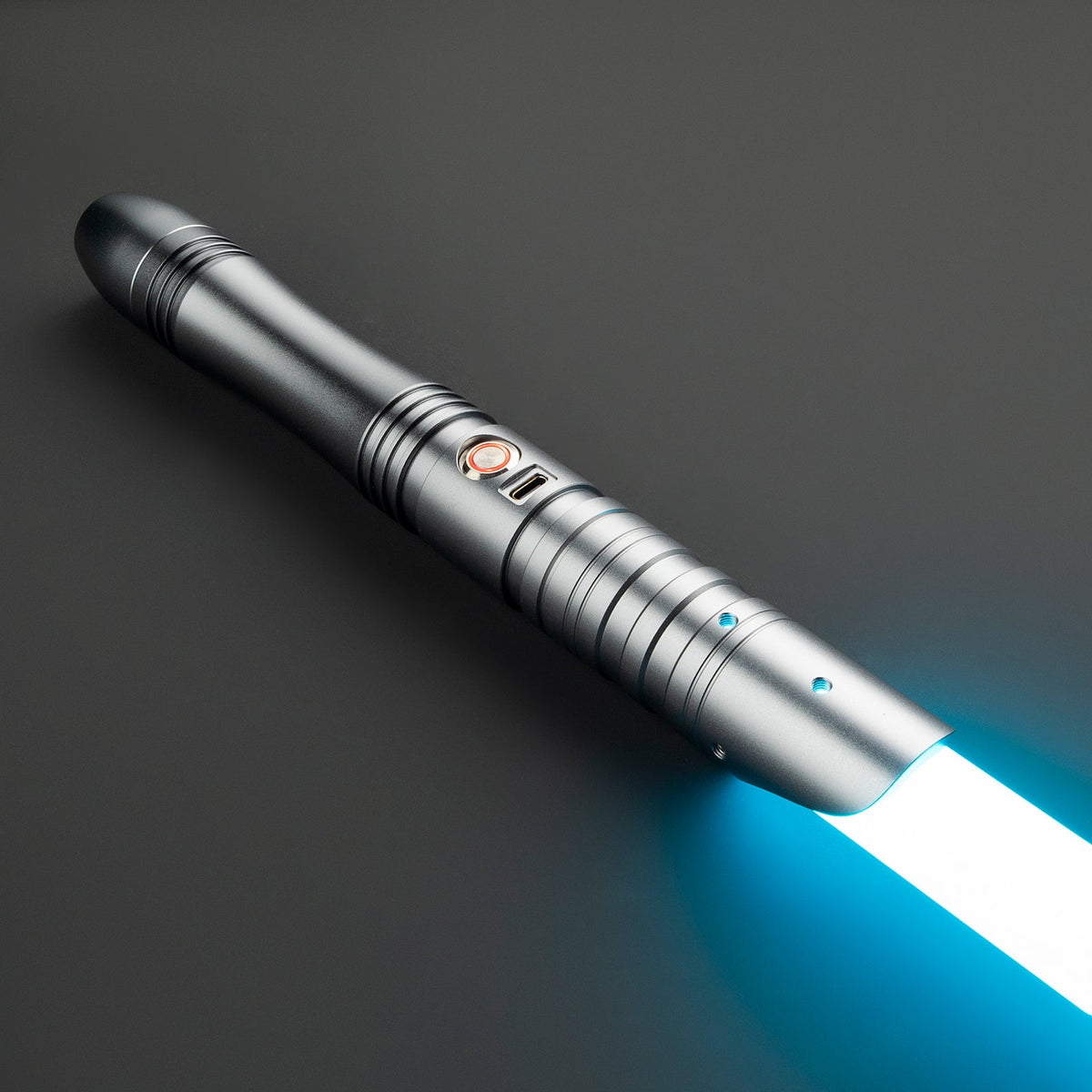 Rapierificsaber Lightsaber Bluetooth Light Saber FOC Sensitive Smooth Swing Hilt 27CM