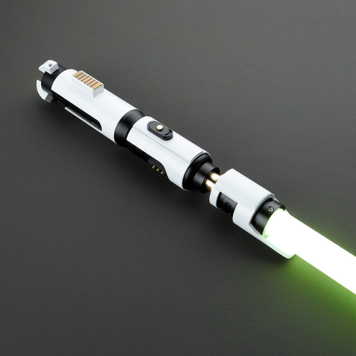 Rapierificsaber Lightsaber Xenopixel V3 Kit Light Saber Bluetooth Connectable Pogo Core White Hilt 28.7CM