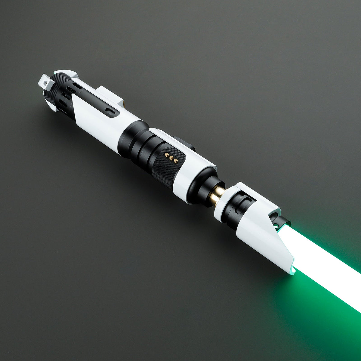 Rapierificsaber Lightsaber Xenopixel V3 Kit Light Saber Bluetooth Connectable Pogo Core White Hilt 28.7CM