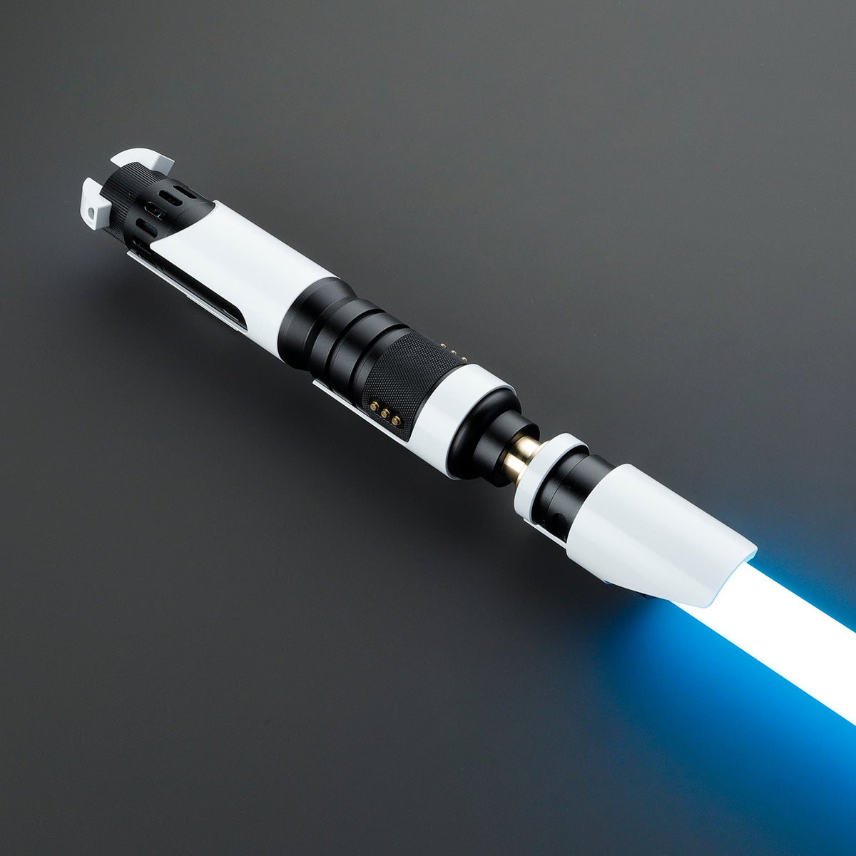 Rapierificsaber Lightsaber Xenopixel V3 Kit Light Saber Bluetooth Connectable Pogo Core White Hilt 28.7CM