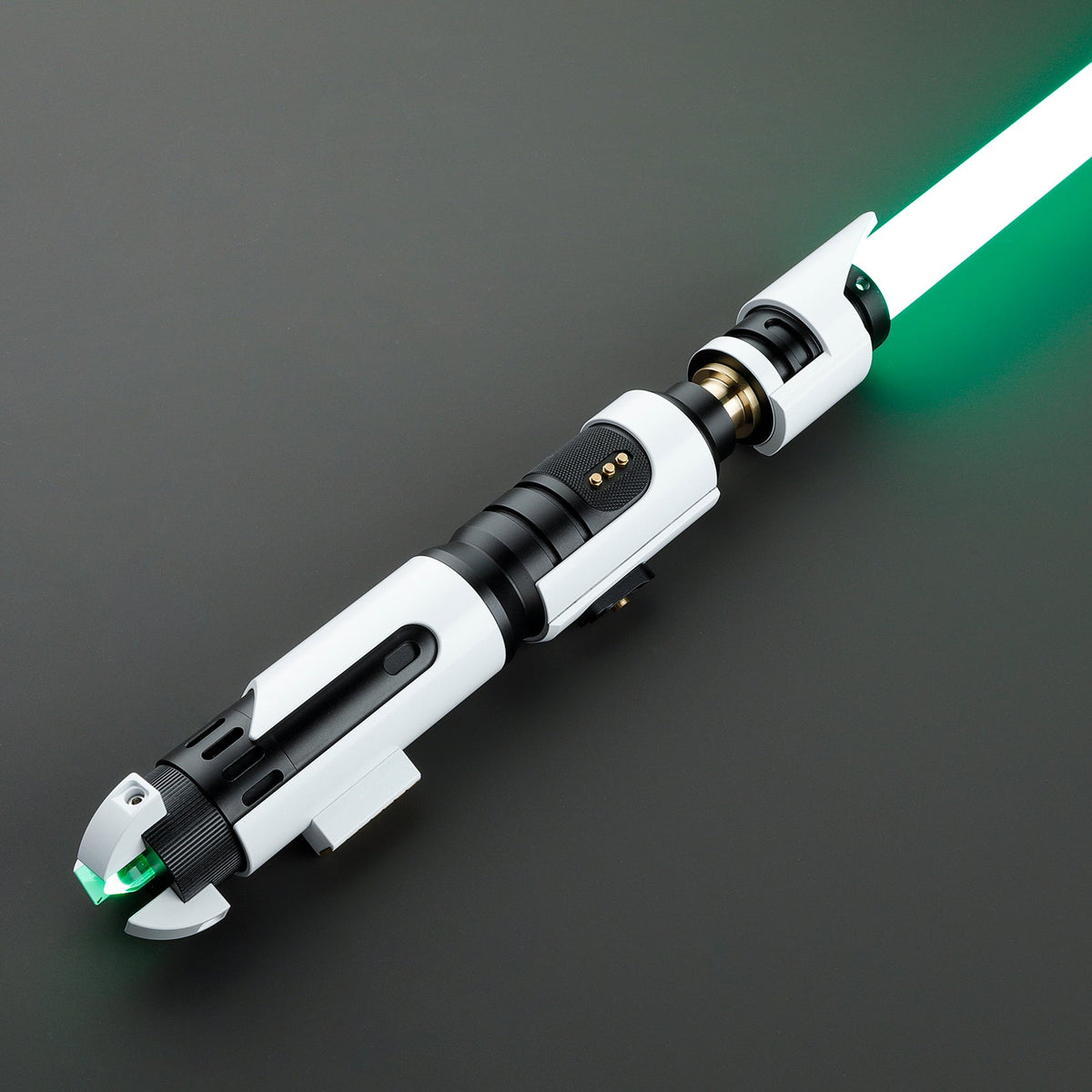 Rapierificsaber Lightsaber Xenopixel V3 Kit Light Saber Bluetooth Connectable Pogo Core White Hilt 28.7CM
