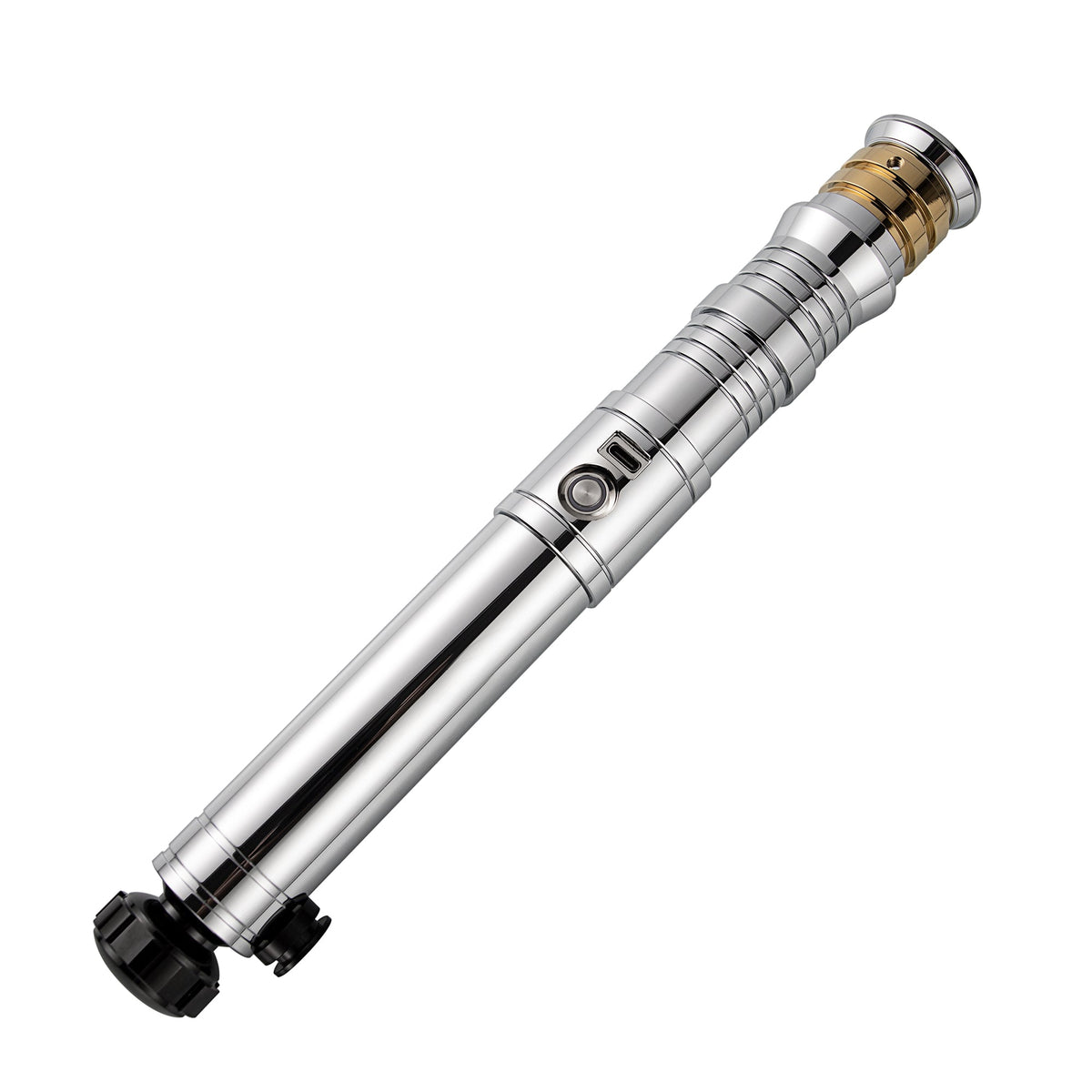 Rapierificsaber® Lightsaber Revan RVS Light Saber Red Dark Side Metal Hilt 28.8CM
