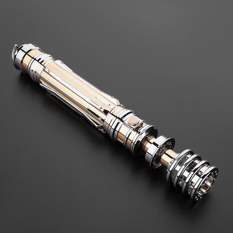 Rapierificsaber Lightsaber Leia Organa Princess Lightsaber Blue Force FX Dueling Bluetooth Pogo Core Hilt 28CM