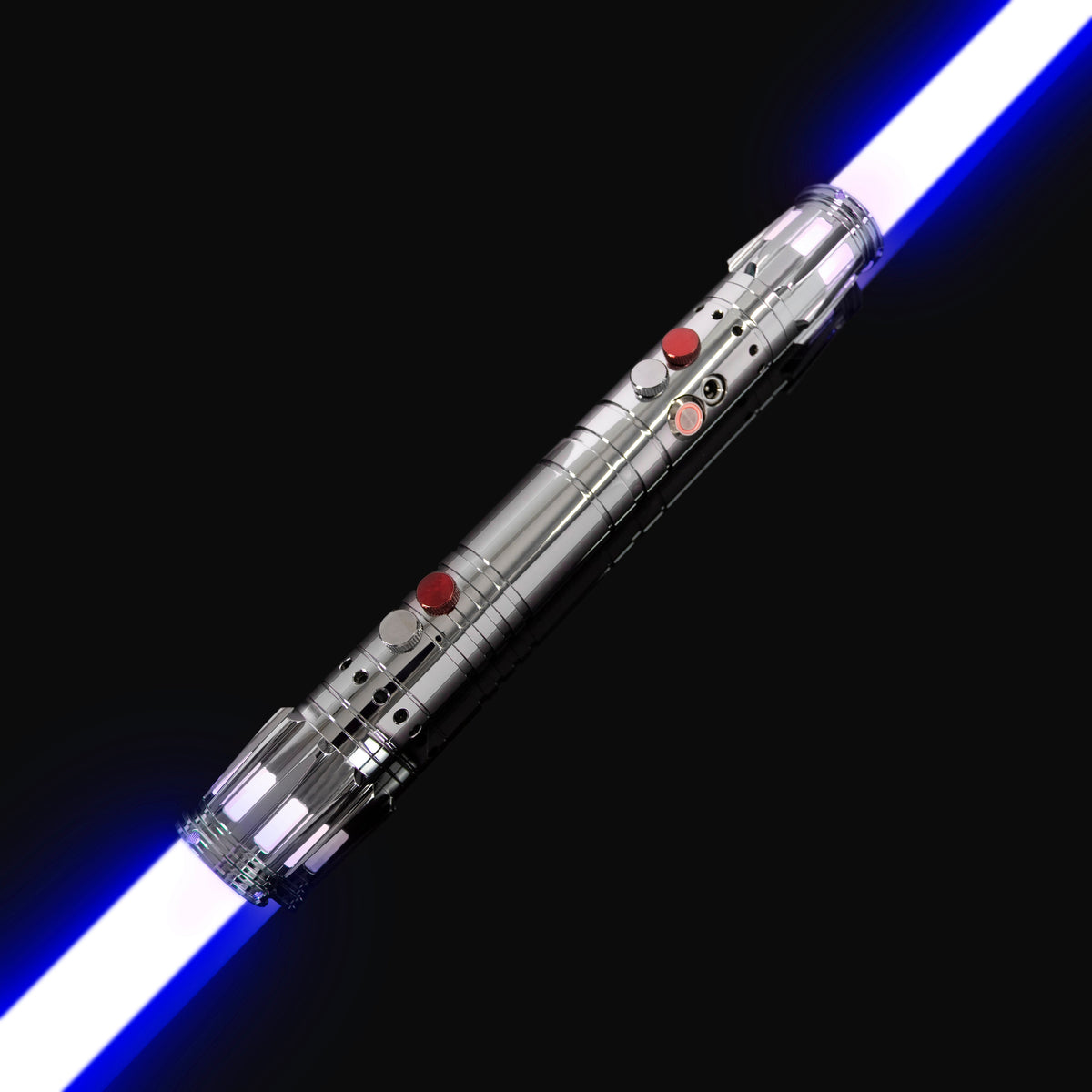 Rapierificsaber Lightsaber Double Bladed Light Saber Infinite Color Changing Hilt 28.5CM