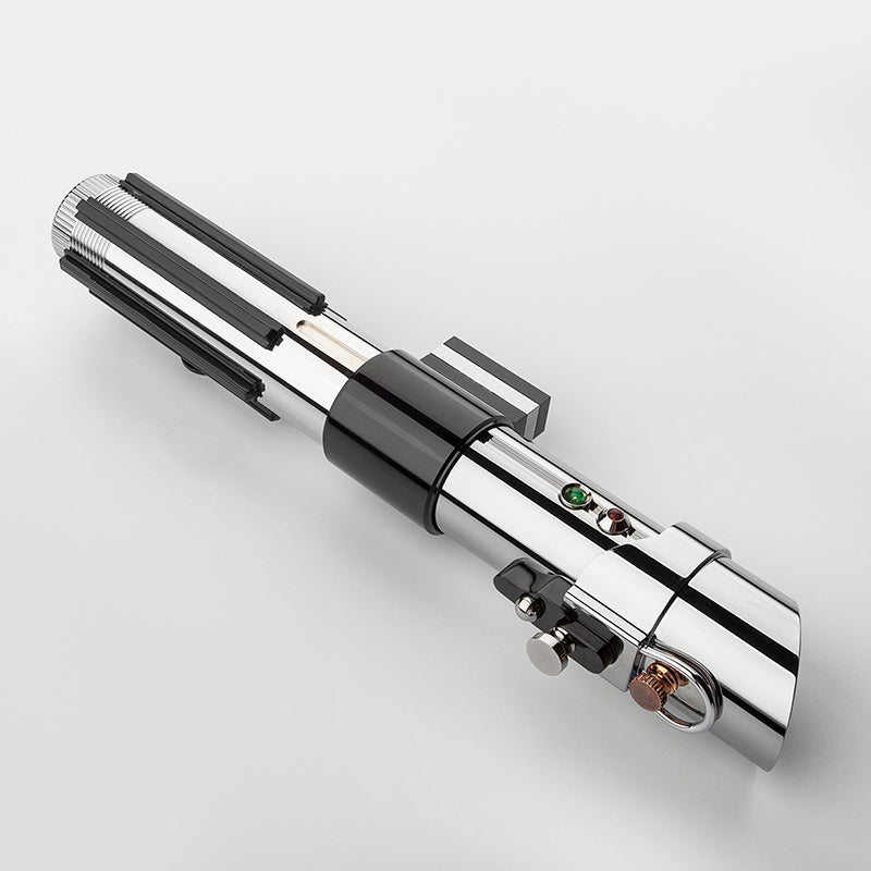 Rapierificsaber Lightsaber Ani Skywalker ASW EP2 Xenopixel V3 Pogo Core Sensitive Smooth  Swing Lightsaber Bluetooth Hilt 25CM