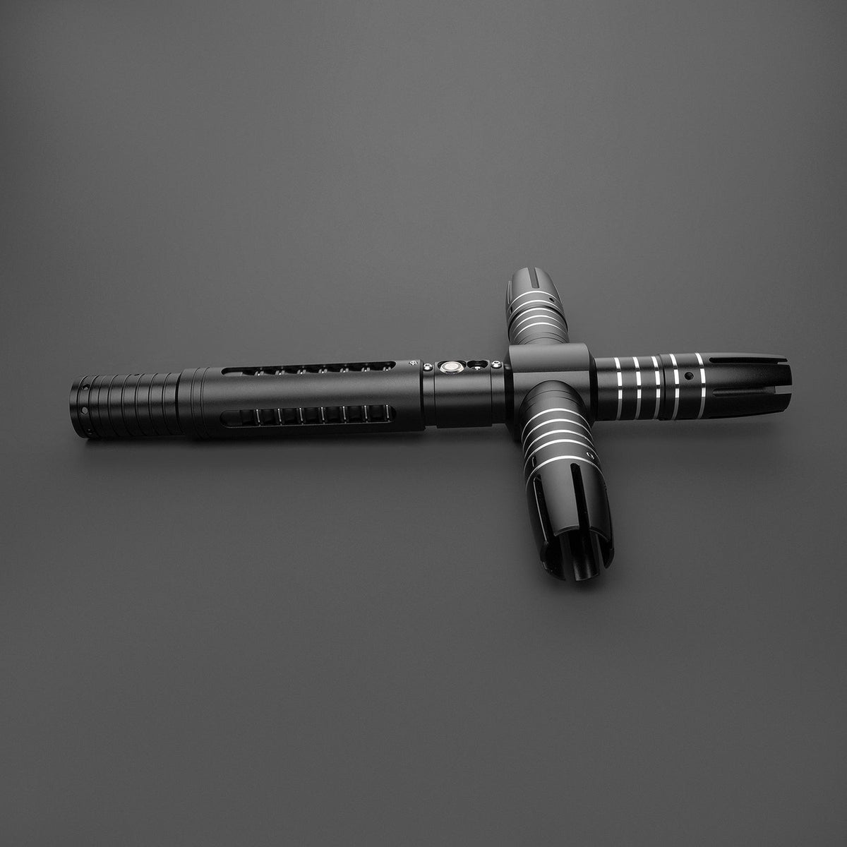 Rapierificsaber Lightsaber Crossguard Light Saber XRGB3.0 Three Blades Black 33CM