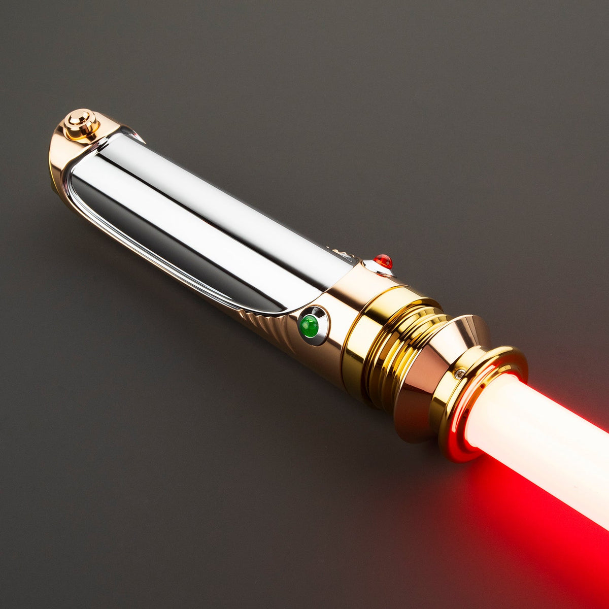 Rapierificsaber Lightsaber Emperor Darth Sidious DS Sith Black Emperor Palpatine Light Saber Red Short Hilt 21.5CM