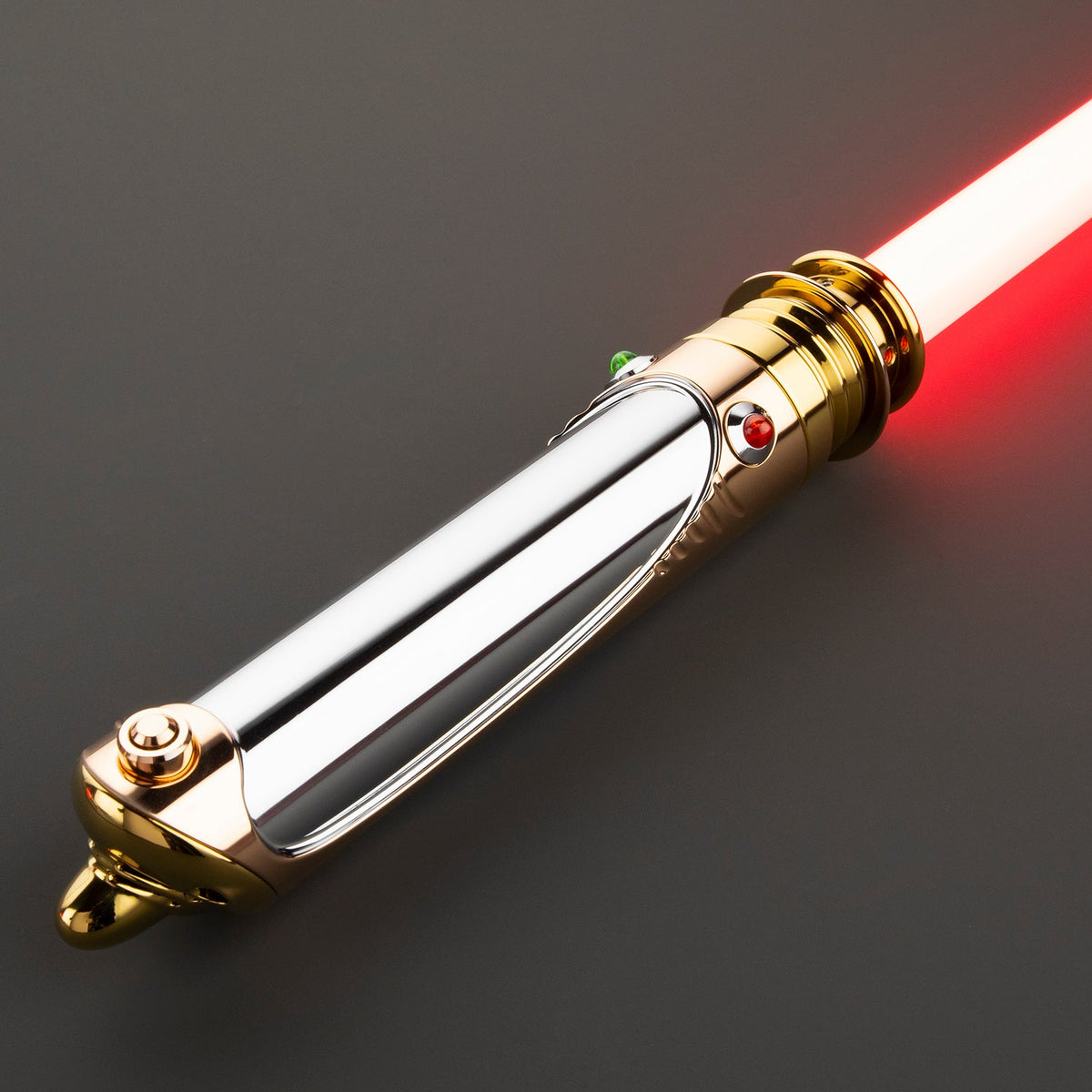 Rapierificsaber Lightsaber Emperor Darth Sidious DS Sith Black Emperor Palpatine Light Saber Red Short Hilt 21.5CM