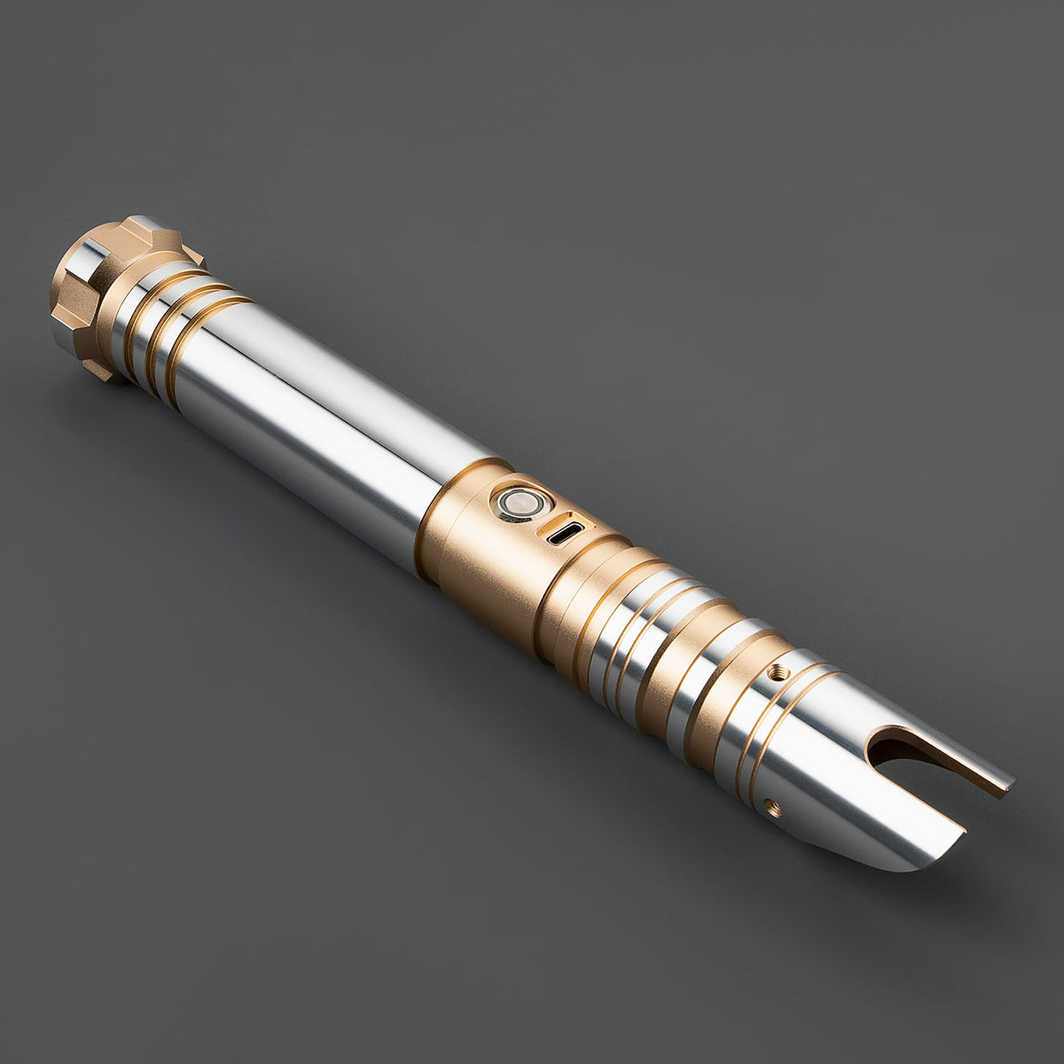 Rapierificsaber Lightsaber Force FX Light Saber with Xenopixel V3 Core Hot Saber Metal Hilt 26CM