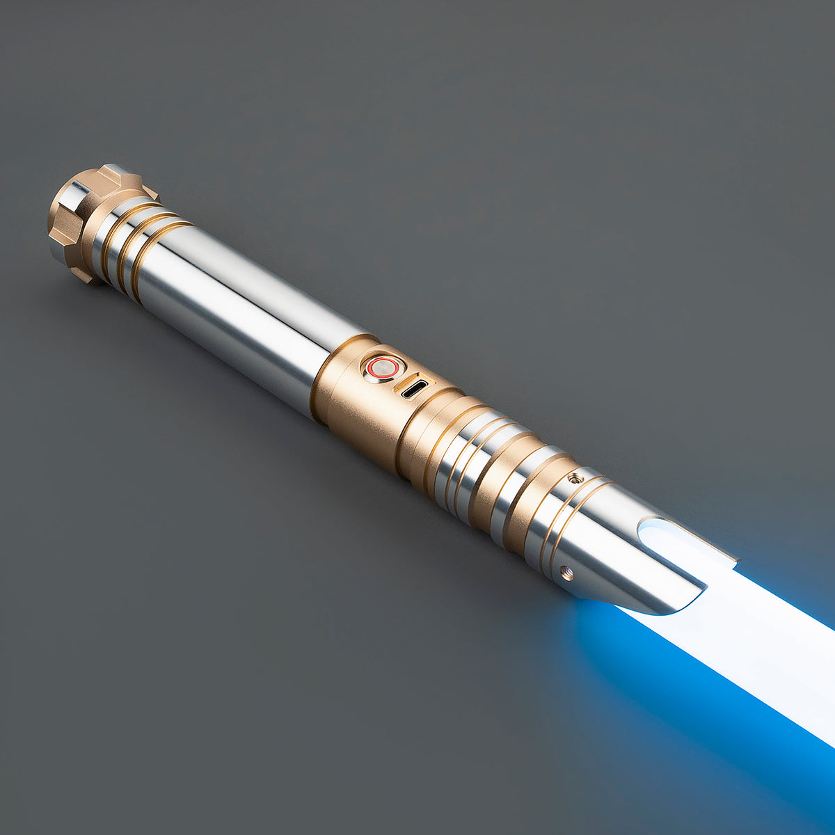 Rapierificsaber Lightsaber Force FX Light Saber with Xenopixel V3 Core Hot Saber Metal Hilt 26CM