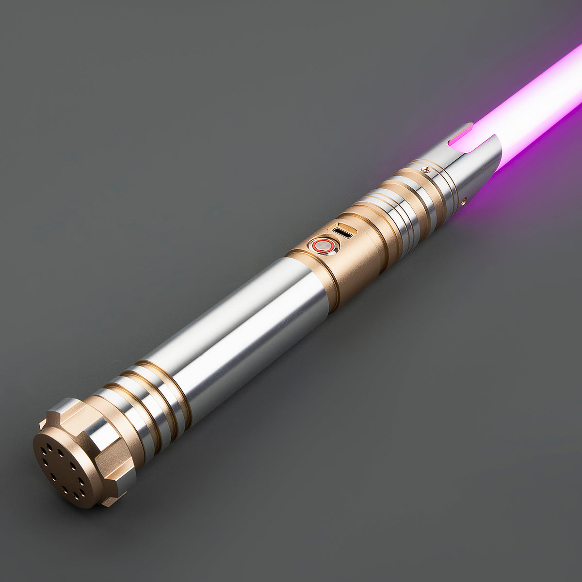 Rapierificsaber Lightsaber Force FX Light Saber with Xenopixel V3 Core Hot Saber Metal Hilt 26CM