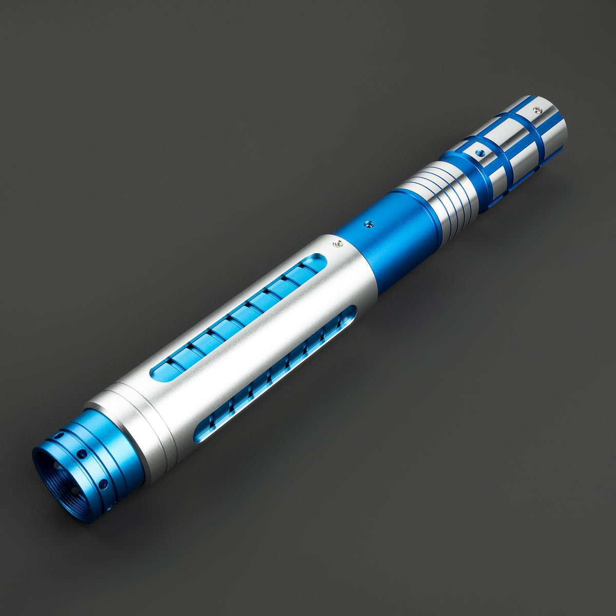Rapierificsaber Lightsaber Dual Tone Light Saber Infinite Color Chaging with 34 Sound Fonts Hilt 29CM